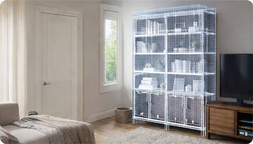 Storage and Shelving Furniture Visualization