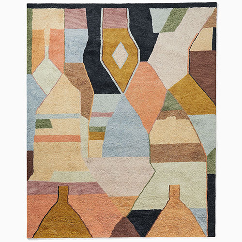 Rug shown in an online product image