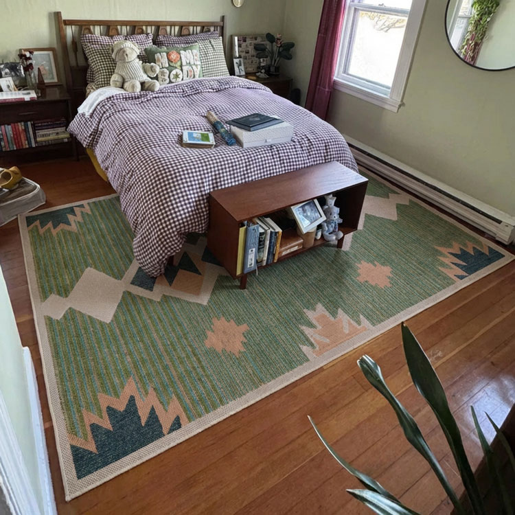 Teppich im Zimmer visualisiert