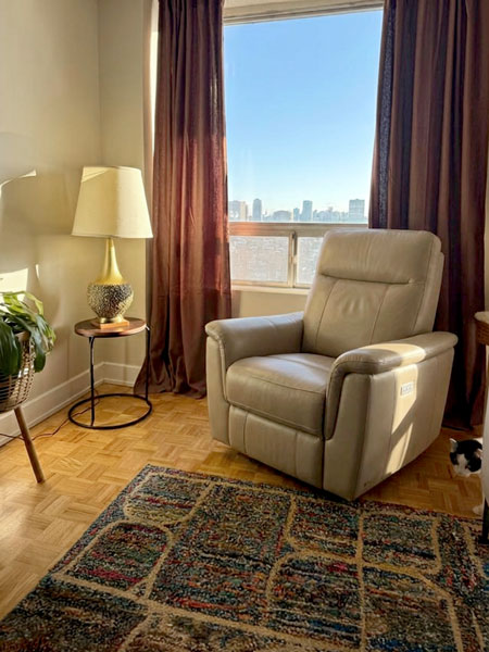 Chair preview in a real room using DecorViz