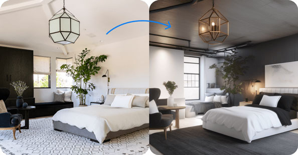 RoomGPT room redesign concept generated from a room photo